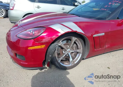 2011 Chevrolet Corvette Grand Sport from USA, damaged, VIN 1G1YW2DW1B5104295